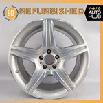 Mercedes W221 S550 CL550 Amg 9.5 X 19" Rear Wheel Rim Silver 2214016102 Oem Remanufactured. Price: $452.35.