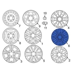 For Toyota Tacoma 2020-2023 4260D04031 Wheel New. Price: $642.26.