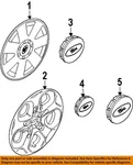 Ford Oem 10-12 Fusion Wheel-center Cap Hub Cover 9E5Z1130A New. Price: $42.07.