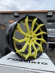 Forgiato Wheels Chevy Corvette C8 21/22-ECL Navaja Accelerate Yellow New. Price: $7999.00.