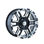 Ion 179 16X8 6-139.7 106 Hub Offset Black Wheel Rim New. Price: $169.38.