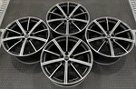 Audi 21" SQ7 55 Prestige Premium Oem Factory Black Optic PP5 Wheels Rims Caps Used. Price: $1899.99.