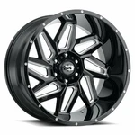 20" Vision 361 Spyder Gloss Black Milled Spoke 20X9 Wheel 5X5 (5X127) 10MM Rim New. Price: $342.70.