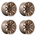 Set 4 Fuel D850 Rebar 20X9 6X5.5 Platinum Bronze Milled Wheels 20" 1MM Rims New. Price: $2000.00.
