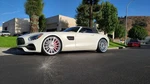 22 Silver Concave Staggered Road Force RF15 Wheels Tesla Model P90 P100 Plaid New. Price: $1747.50.