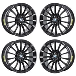 18" Bmw 530I Gloss Black Exchange Wheels Rims Factory Oem 86274 2017-2020 New. Price: $895.00.
