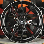 19X9.5 5X100 +35 Offset Mflow MFR4 Matte Black Machine Tip Spokes Wheels New. Price: $949.00.