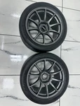 Apex Sports 18 Inch Rims Wheels Pair 2X Racing 5 Lug Used. Price: $1200.00.