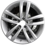 19" 19X8" Oem Silver Aluminum Alloy Wheel For 2016-2019 Vw Volkswagen Passat Remanufactured. Price: $319.00.