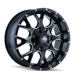 New 18X9 Mayhem Warrior Black-milled Wheel/rim 5X150 8015-8997M. Price: $304.99.