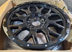 (qty 1) Velox Wheel Grenade 536247 Gloss Black 20X9 12-135/139.7 10MM VE535247 New. Price: $126.27.