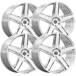 (set Of 4) Massiv 926 Classico 22X9 5X4.5" +40MM Chrome Wheels Rims 22" Inch New. Price: $2224.00.