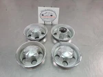 1972-76 Mopar B-body / E-body Rally Wheel Center Cap Set, 4.5'' Bolt Pattern Used. Price: $149.95.