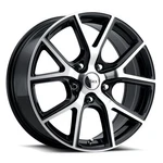 Voxx D-66149 Lumi 17X8 5-115 ET20 CB71.6 Gloss Black/machined Face New. Price: $204.63.