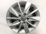 2015 Volkswagen Golf 15X6 Aluminum Wheel 10-SPOKE Silver Oe 5G0601025BA Used. Price: $108.00.