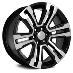 For Chevy Silverado 1500 99-17 Alloy Factory Wheels 6 V-spoke Black New. Price: $329.18.