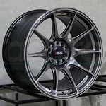 One 16X8.25 Xxr 527 4X100/4X114.3 Chromium Black Wheel Rim 73.1 New. Price: $177.69.