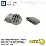 1995-1998 Silverado Sierra Tahoe Yukon Outer Side Defrost Vent Set Lh Rh Gray Used. Price: $32.87.
