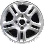 Wheel Rim Kia Spectra 15 2004-2006 529102F600 Oem Factory Silver 74573 Remanufactured. Price: $173.00.