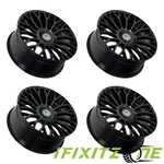 Dolce Luxury Roma 24X9 5X112/120 +28MM Glossy Black Wheel 24" Inch Rim Set Of New. Price: $2728.00.