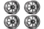 Set 4 18" Grid Offroad GD10 18X9 8X170 15MM Wheels Matte Anthracite Truck Rims New. Price: $1015.38.