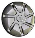 18-INCH Steel Wheel & Hubcap 2026 Tesla Model Y Juniper 18" Oem Aperture Used. Price: $299.99.