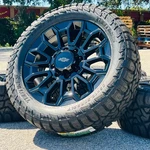 22 Black Gmc Sierra 2500 3500 Hd Wheels Rims Tires Oem Replica 2025 2026 New AT4. Price: $2389.00.