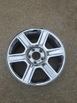 2003-2005 Lincoln Aviator Wheel 17X7.5 Aluminum 6 Spoke Chrome Oem Used. Price: $299.99.