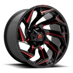 Fuel D755 Reaction 20X9 6X135 6X5.5 Gloss Black Milled Red Tint Wheel 20" 20MM New. Price: $500.00.