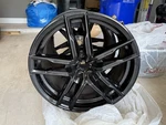 Bmw M8 20" Front And Rear Oem 810M 20X9.5 20X10.5 Black, Wheels Used. Price: $425.00.