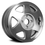 For Honda Accord 92-93 Alloy Factory Wheel 6 I-spoke Medium Silver Sparkle Used. Price: $270.43.