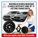 Mercedes Class W176 W177 Amg 18" Spare Wheel Kit Wrench Bag New. Price: $295.42.