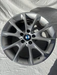 Bmw Series Style 398 Rear 18" Silver Alloy Wheel Rim 8.5J Oem Genuine X1 Used. Price: $250.00.