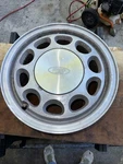 1985-93 Ford Mustang Thunderbird Mercury Oem Factory Original Alloy Wheel Used. Price: $125.00.