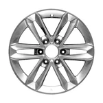 Refurbished Painted Dark Smoked Hypersilver Aluminum Wheel 18 X 7.5 Remanufactured. Price: $346.94.