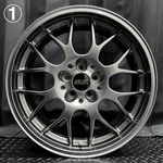 Bbs Rg-r RG740 17X7J +35 Set Of Forged Aluminum Wheels Beautiful! Used. Price: $1499.00.