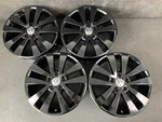 (4) Vw Volkswagen Golf Gloss Black Powder Wheels Rims + Caps 17" HOL.98488 Jetta Used. Price: $849.00.