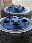Porche Wheels 5-130 Phone Custom With 235/30/17'S Tires Set Of 4 Used. Price: $4000.00.