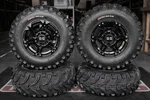 Polaris Ranger XP900 25" Bear Claw Atv Tire & Viper Black Wheel Kit POL10K New. Price: $859.96.