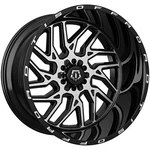 Tis 544MB 22X12 6X135/6X5.5" -44MM Black/machined Wheel Rim 22" Inch New. Price: $558.00.