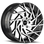 24X9.5"STRADA Wheels Nido Gloss Black Machined Rims New. Price: $1796.00.
