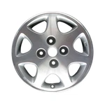 Refurbished 15X6 Machined Silver Wheel Fits 1991-1994 Nissan 240SX 560-62287 Remanufactured. Price: $211.96.