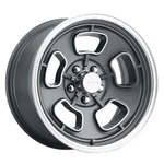 Vision 148 Shift 15X8 5X139.7 Offset Satin Grey Machined Face/lip (qty 1) New. Price: $179.03.