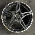 Front Chevrolet Black Machined Lip Corvette Wheel 19X8.5 2020-2025 14007B Used. Price: $176.67.