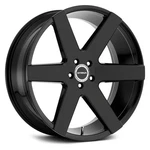 Strada Coda Wheel 24X10 (24, 6X139.7, 87.1) Black Single Rim New. Price: $454.00.