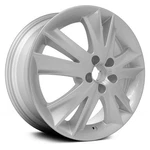 For Saab 9-3 03-11 Alloy Factory Wheel V-spoke Bright Silver 17X7.5 Used. Price: $298.64.