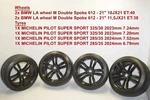 Bmw F86 F85 Inch Alloy Wheel Double Spoke 612 21" ET40 ET38 Used. Price: $3835.27.