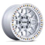Kmc KM549 Grs Wheel 17X9 (-12, 6X139.7, 106.1) Silver Single Rim New. Price: $445.00.