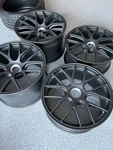 Porsche 911 Weissach Style Centerlock Wheels (991.1/991.2) - Satin Gunmetal New. Price: $1949.95.