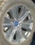 2018 F150 Oe Wheel 20X8-1/2 6 Y Design Solid Indented Spokes Dark Used. Price: $324.60.
